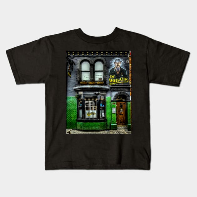 Dr Watson's Bar Kids T-Shirt by axp7884